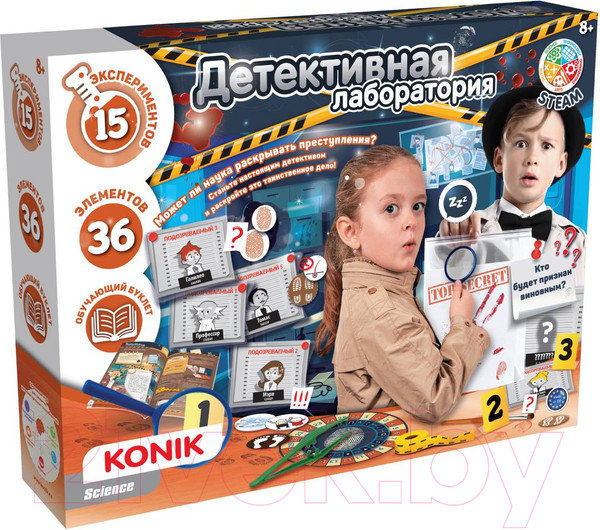Изображение товара Научная игра Konik Science Детективная лаборатория / SSE1005