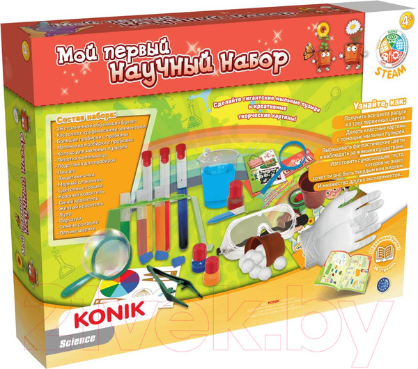 Изображение товара Научная игра Konik Science Мой первый научный набор / SSE1008