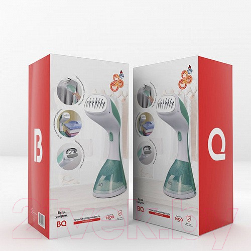 Изображение товара Отпариватель BQ SG1003H (белый/мятный)