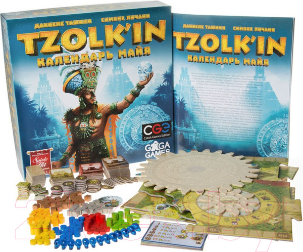 Изображение товара Настольная игра GaGa Цолькин Календарь майя