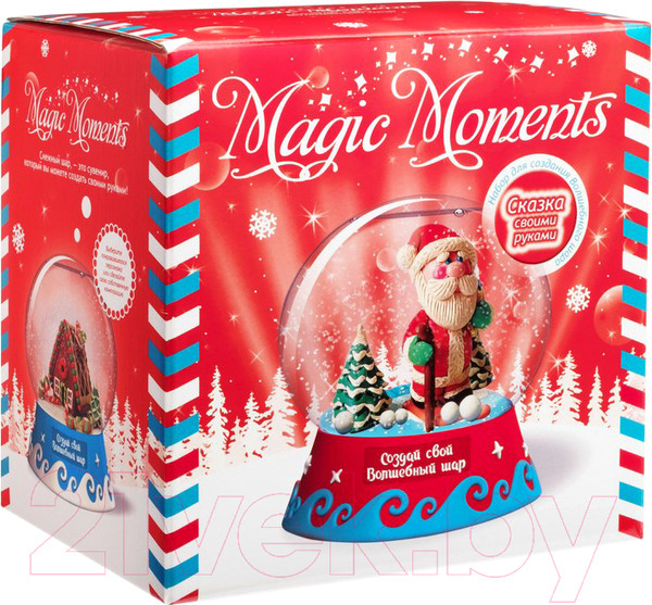 Изображение товара Набор для творчества Magic Moments Волшебный шар. Дед Мороз / mm-9
