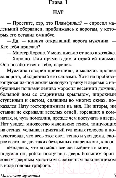 Изображение товара Художественная книга АСТ Маленькие мужчины (Олкотт Л.)