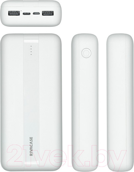 Изображение товара Портативное зарядное устройство Rivacase VA2081 20000mAh (белый)