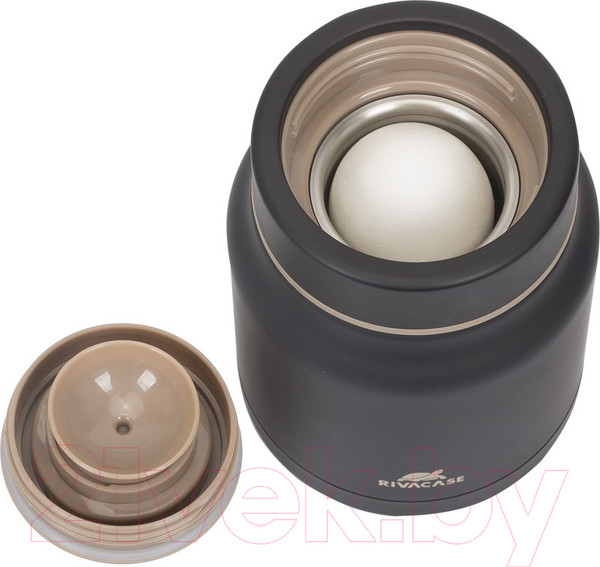 Изображение товара Термос для еды Rivacase 90331BK (500мл, черный)
