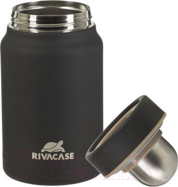 Изображение товара Термос для еды Rivacase 90331BK (500мл, черный)