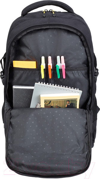 Изображение товара Школьный рюкзак Torber Class X Буквы / T9355-22-BLK-YEL (черный/желтый)