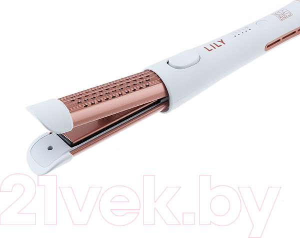 Изображение товара Выпрямитель-плойка Dewal Beauty Lily / HI2120-White (белый)
