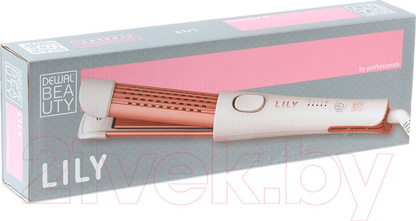 Изображение товара Выпрямитель-плойка Dewal Beauty Lily / HI2120-Black (черный)