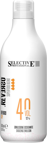 Изображение товара Эмульсия для окисления краски Selective Professional Superfood Reverso Oxy 12% 40vol (1л)