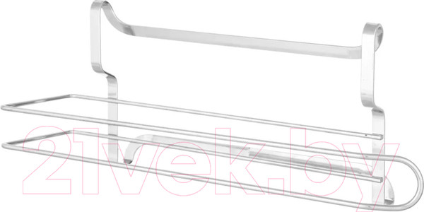 Изображение товара Держатель полотенец на рейлинг El Casa 240093 (серебристый)