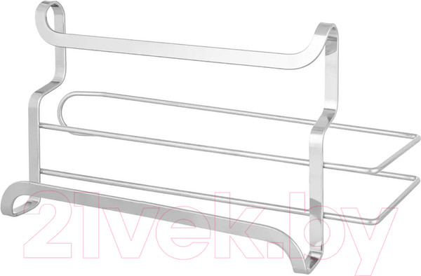 Изображение товара Держатель полотенец на рейлинг El Casa 240093 (серебристый)