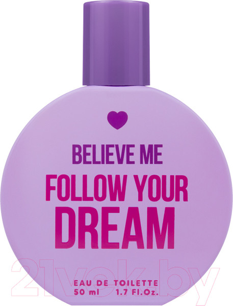 Изображение товара Туалетная вода You & World Believe Me Follow Your Dream (50мл)
