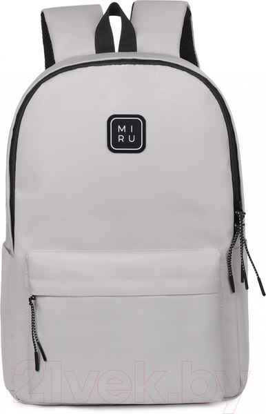 Изображение товара Рюкзак Miru City Backpack / 1040 (светло-серый)