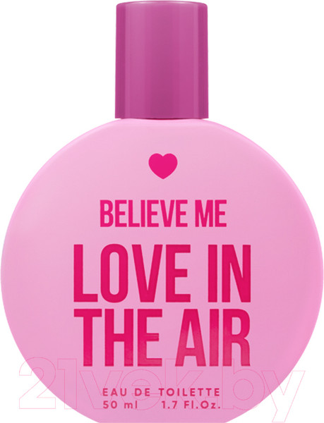 Изображение товара Туалетная вода You & World Believe Me Love In The Air (50мл)