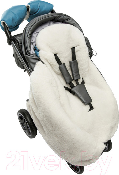 Изображение товара Конверт детский Amarobaby Snowy Travel / AMARO-6102-SG (серо-голубой)