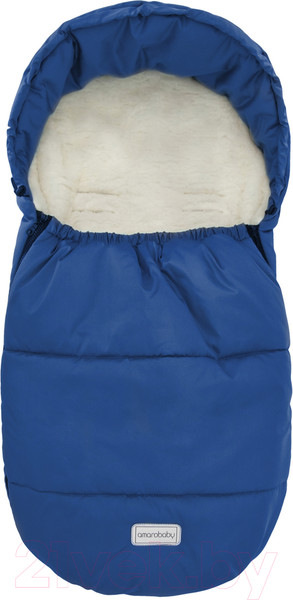 Изображение товара Конверт детский Amarobaby Snowy Travel / AMARO-6102-TSI (темно-синий)