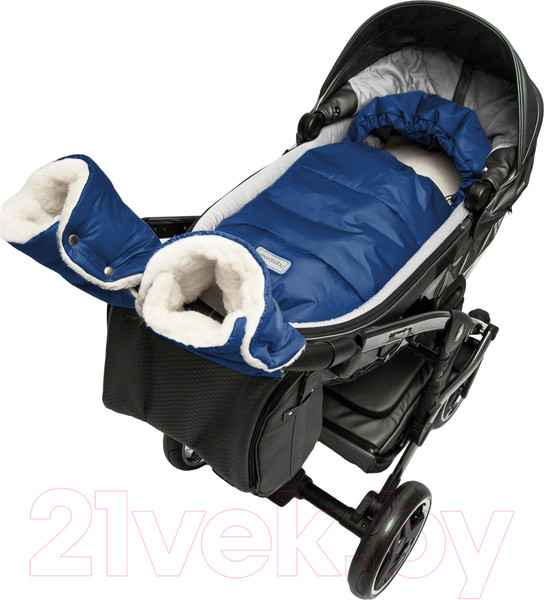 Изображение товара Конверт детский Amarobaby Snowy Travel / AMARO-6102-TSI (темно-синий)