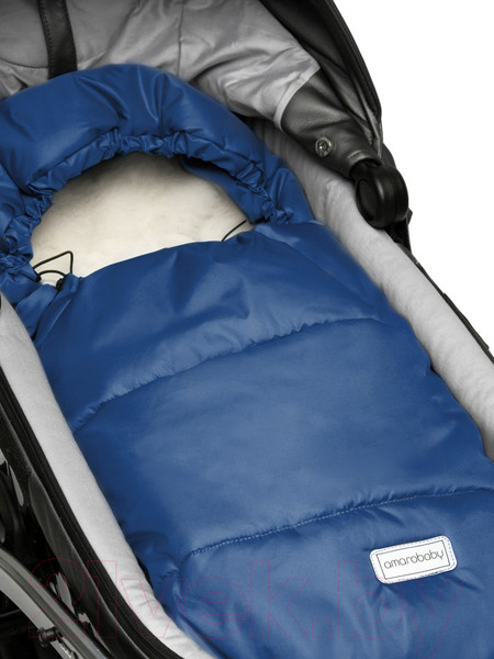 Изображение товара Конверт детский Amarobaby Snowy Travel / AMARO-6102-TSI (темно-синий)