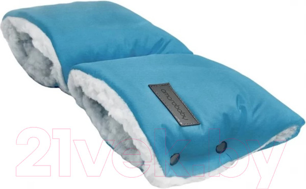 Изображение товара Муфта для коляски Amarobaby Snowy Travel / AMARO-6103-SG (серо-голубой)
