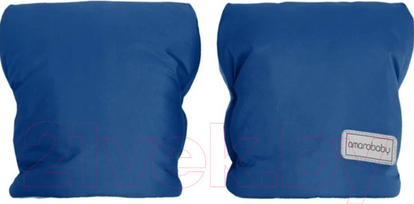 Изображение товара Муфта для коляски Amarobaby Snowy Travel / AMARO-6103-TSI (темно-синий)