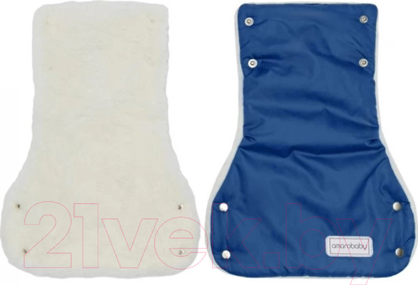 Изображение товара Муфта для коляски Amarobaby Snowy Travel / AMARO-6103-TSI (темно-синий)
