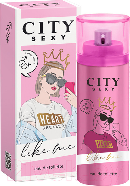 Изображение товара Туалетная вода City Parfum City Sexy Like Me (60мл)