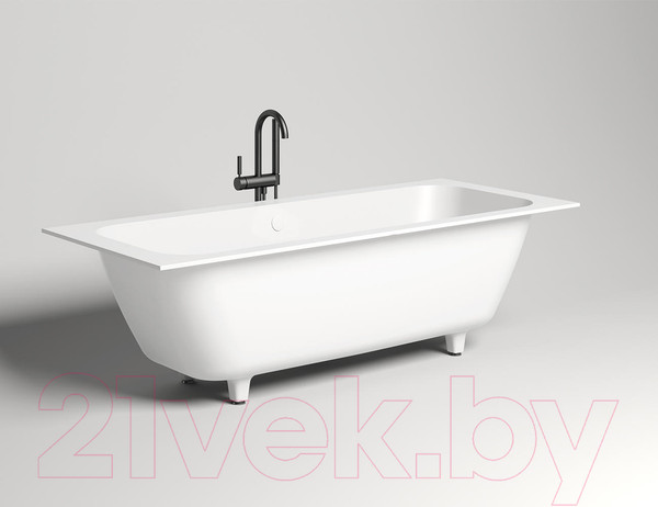 Изображение товара Ванна из искусственного мрамора Salini Orlando Axis 180x80 / 103212G (S-Sense, глянец)
