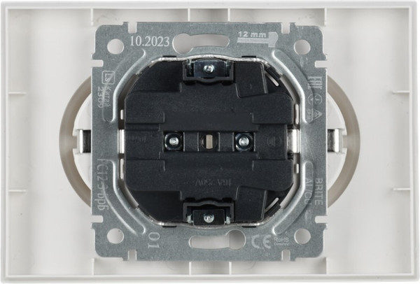 Изображение товара Розетка IEK Brite BR-R21-16-K01-F (белый)