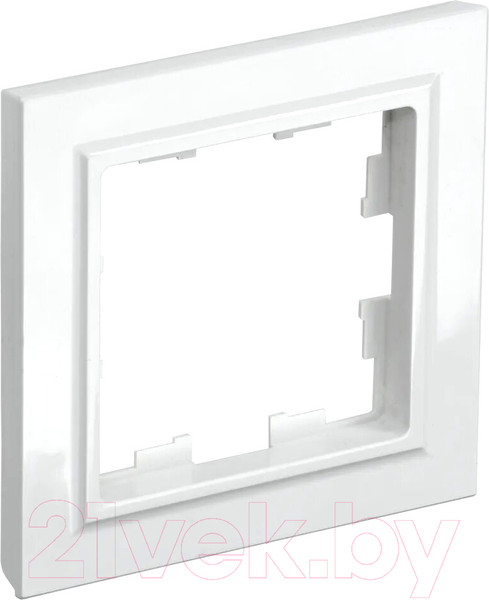 Изображение товара Рамка для выключателей и розеток IEK Brite BR-M12-K01 (белый)
