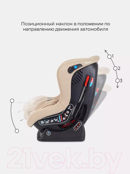 Изображение товара Автокресло Rant Pilot Active Line / LB777 (бежевый)