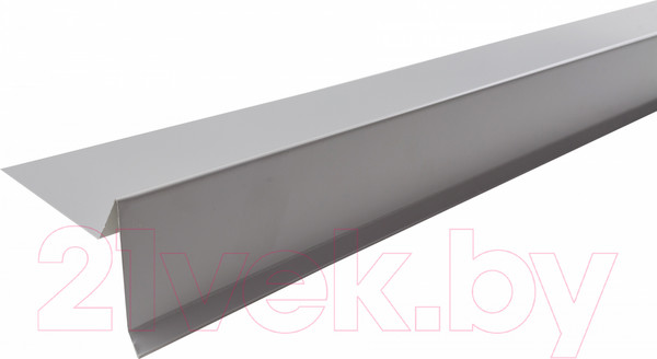 Изображение товара Планка торцевая Технониколь Для гибкой черепицы RAL 7004 (серый)