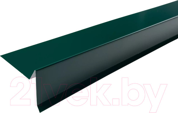 Изображение товара Планка торцевая Технониколь Торцевая полиэстер RAL 6005 / 569078 (зеленый)