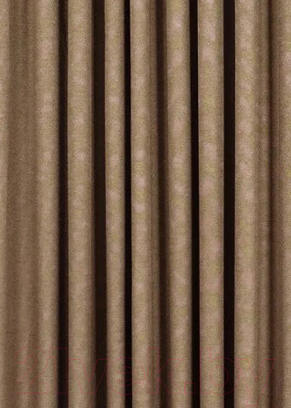 Изображение товара Комплект штор Модный текстиль 112MT391028 (250x150, 2шт, шоколадный)