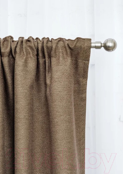 Изображение товара Комплект штор Модный текстиль 112MT391028 (250x150, 2шт, шоколадный)