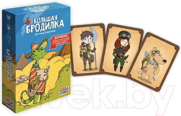 Изображение товара Дополнение к настольной игре GaGa Большая бродилка. Еще больше приключений / GG329