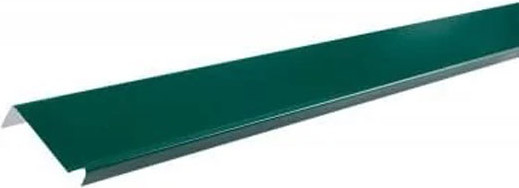 Изображение товара Планка примыкания Технониколь Для гибкой черепицы 10x15x45x2000 RAL 6005 (зеленый)