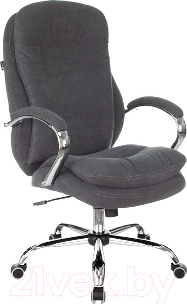 Изображение товара Кресло офисное Бюрократ Fabric T-9950SL (серый Alfa 44/хром)