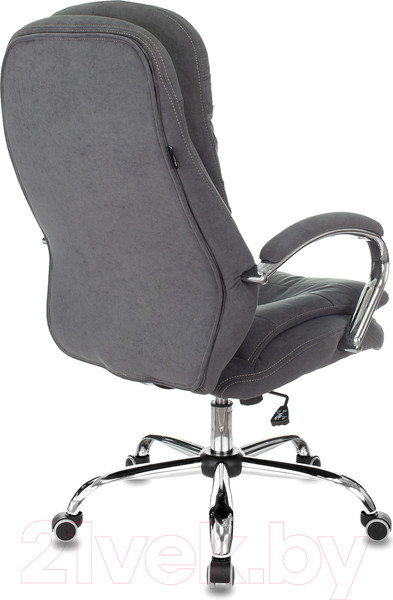 Изображение товара Кресло офисное Бюрократ Fabric T-9950SL (серый Alfa 44/хром)