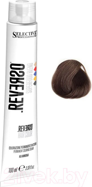 Изображение товара Крем-краска для волос Selective Professional Reverso Superfood 5.51 / 89551 (100мл, светло-каштановый киноа)