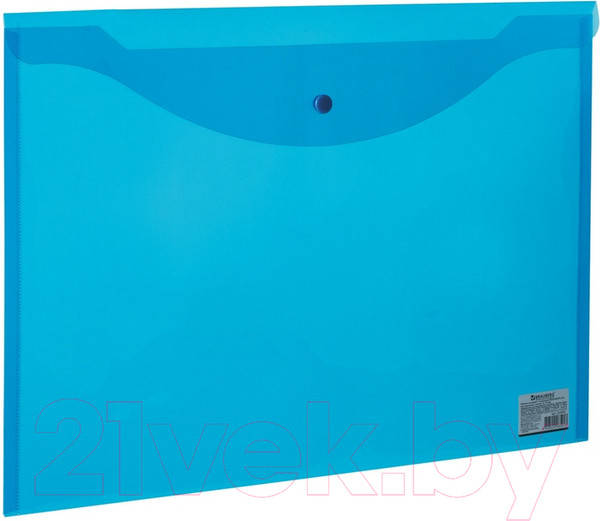 Изображение товара Папка-конверт Brauberg КНК-180 / 224034 (синий)