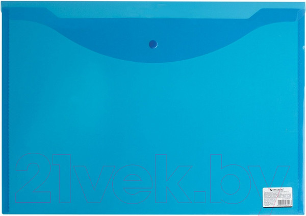 Изображение товара Папка-конверт Brauberg КНК-180 / 224034 (синий)