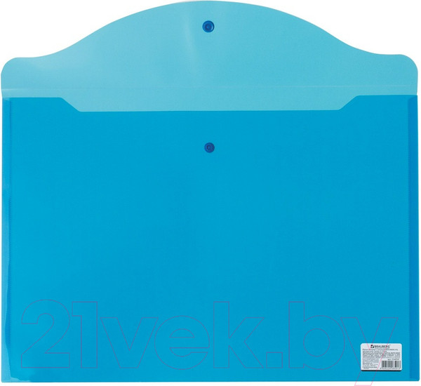 Изображение товара Папка-конверт Brauberg КНК-180 / 224034 (синий)