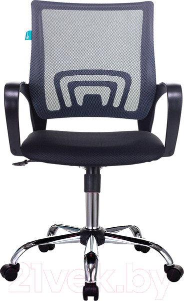 Изображение товара Кресло офисное Бюрократ CH-695NSL (темно-серый TW-04/черный TW-11/хром)