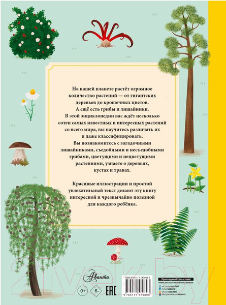 Изображение товара Энциклопедия АСТ Растения (Немцова Т.)