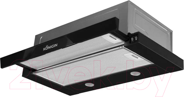 Изображение товара Вытяжка телескопическая Konigin Rebus Black 60 (черный)