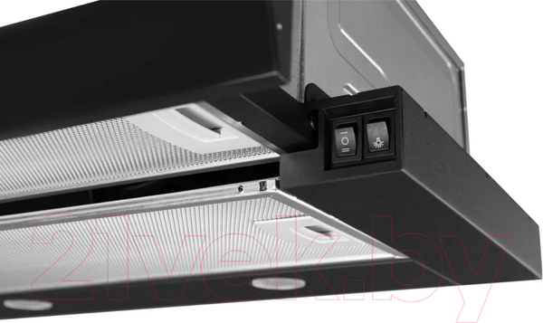 Изображение товара Вытяжка телескопическая Konigin Rebus Black 60 (черный)