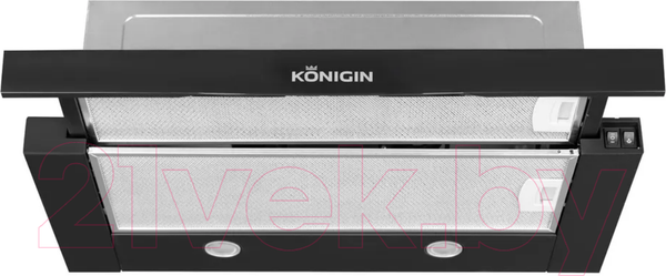 Изображение товара Вытяжка телескопическая Konigin Rebus Black 60 (черный)