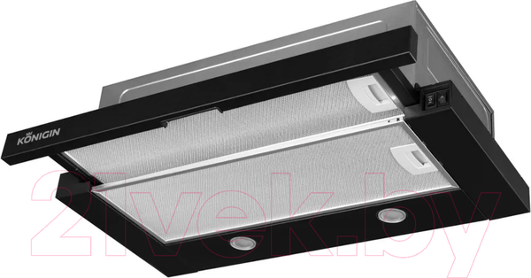 Изображение товара Вытяжка телескопическая Konigin Pixel 60 (черный)