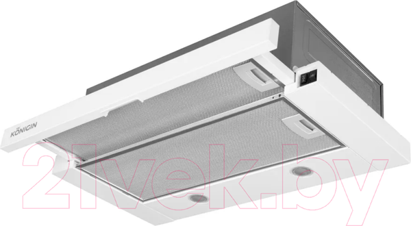 Изображение товара Вытяжка телескопическая Konigin Pixel 60 (белый)