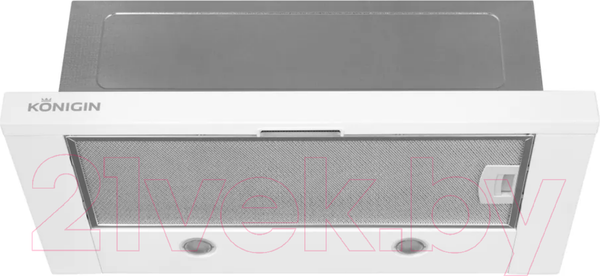 Изображение товара Вытяжка телескопическая Konigin Pixel 60 (белый)